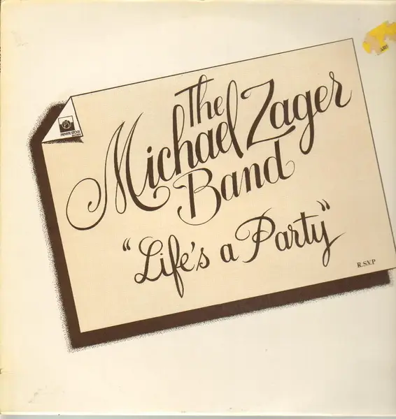 THE MICHAEL ZAGER BAND - 'Life's A Party' - LP