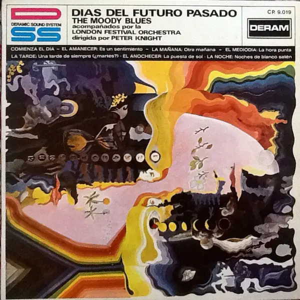 THE MOODY BLUES ACOMPAÑADOS POR LA LONDON FESTIVAL ORCHESTRA DIRIGIDA POR PETER KNIGHT (5) - Días Del Futuro Pasado - LP