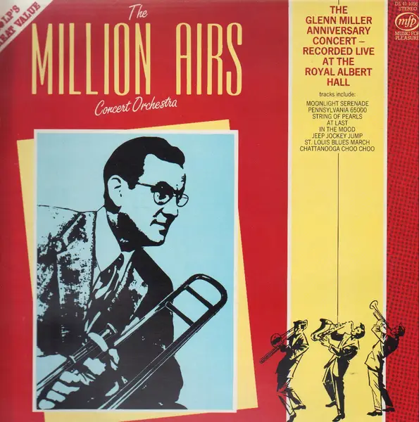 THE NEW MILLION AIRS ORCHESTRA - Glenn Miller Anniversary Concert - Recorded Live At The Royal Albert Hall - LP x 2