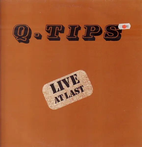 THE Q TIPS - Live At Last - LP