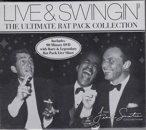 THE RAT PACK - Live And Swingin': The Ultimate Rat Pack Collection (SLIPCASE) - CD x 2