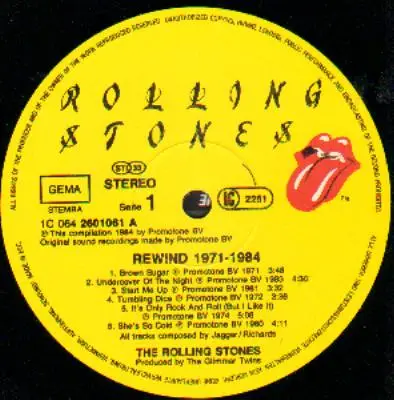 ローリング ストーンズ - REWIND (1971-1984) レコード リワインド 1971-1984 [SHM-CD][CD] - ザ・ローリング