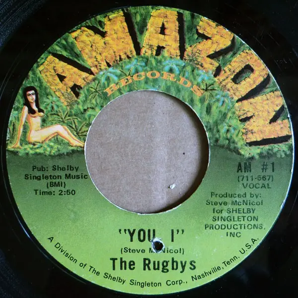 THE RUGBYS - You I / Stay With Me - Disque 45T x 1