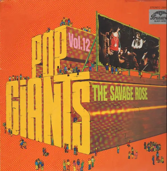SAVAGE ROSE - Pop Giants Vol. 12 - Disque 33T