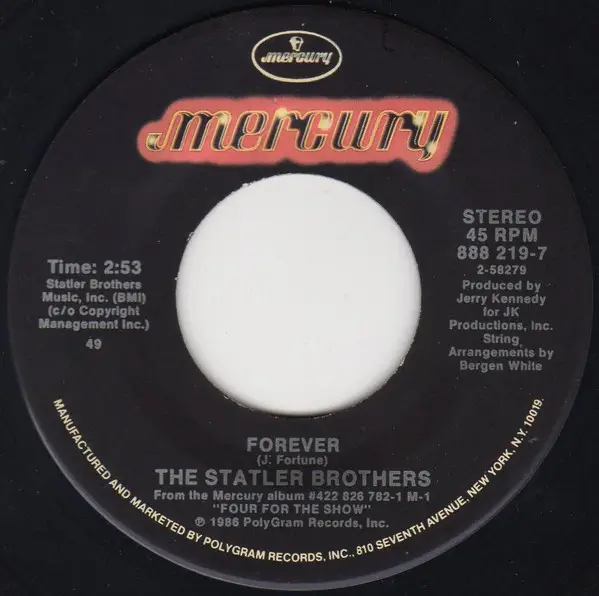 The Statler Brothers Forever