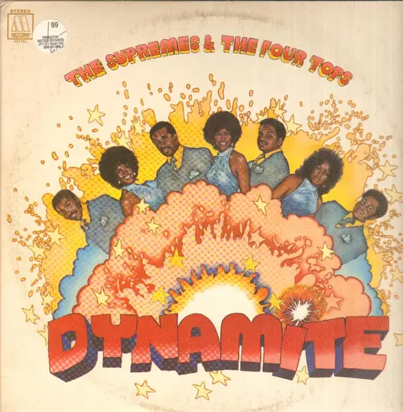 THE SUPREMES, FOUR TOPS - Dynamite (EMBOSSED) - LP