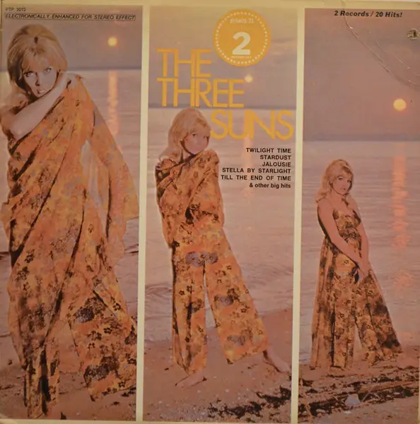 THE THREE SUNS - For Listening And Dancing - Disque 33T x 2