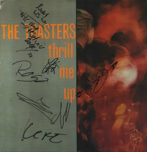 THE TOASTERS - Thrill Me Up (SIGNED ON FC BY MEMBERS OF THE BAND) - Disque 33T