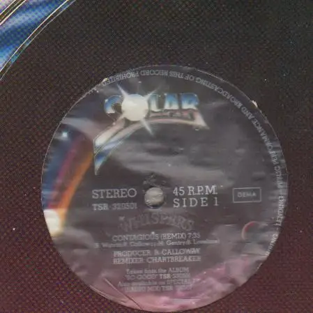 THE WHISPERS - Contagious - Disque Maxi x 1