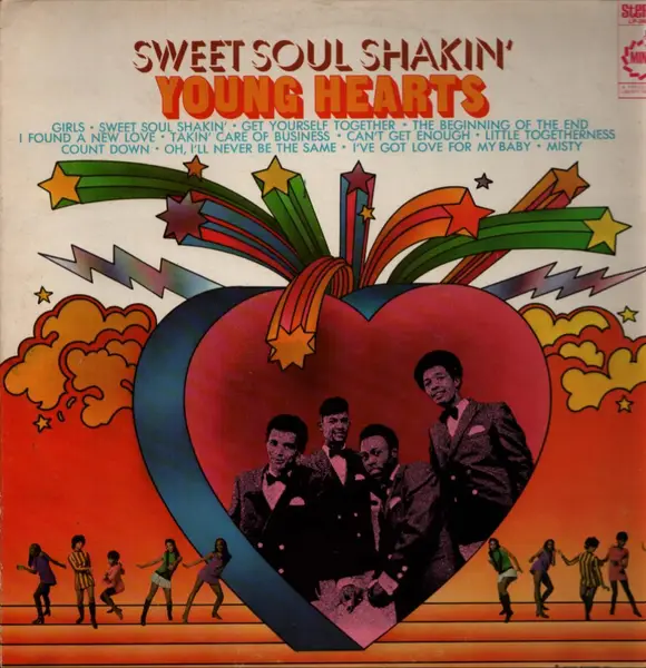 THE YOUNGHEARTS - Sweet Soul Shakin' - Disque 33T
