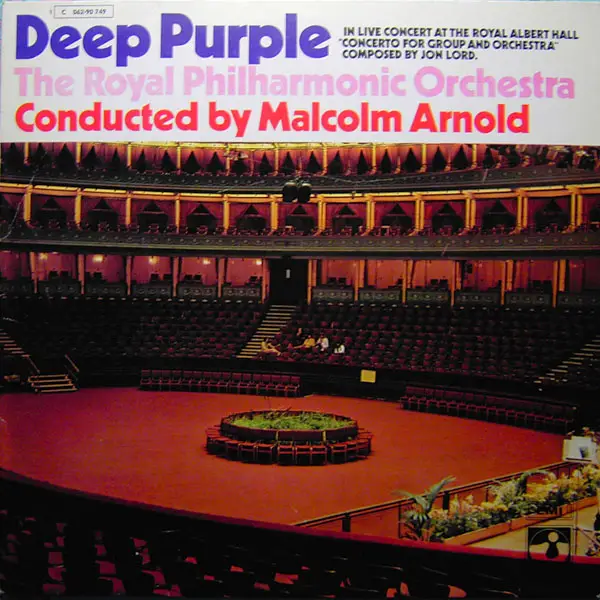 DEEP PURPLE & THE ROYAL PHILHARMONIC ORCHESTRA - Concerto For Group And Orchestra - LP