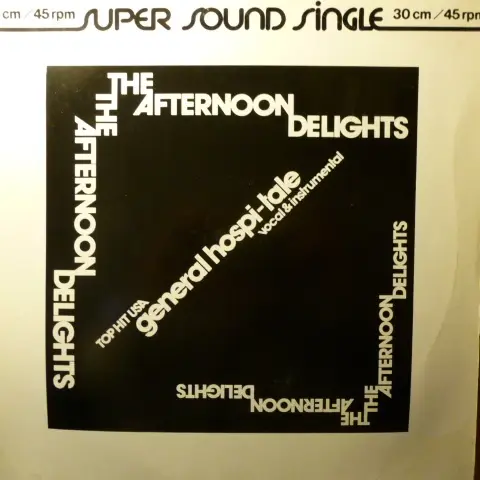 THE AFTERNOON DELIGHTS - General Hospi-Tale - 12 inch x 1