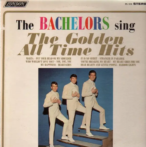 THE BACHELORS - The Bachelors Sing The Golden All Time Hits - Disque 33T