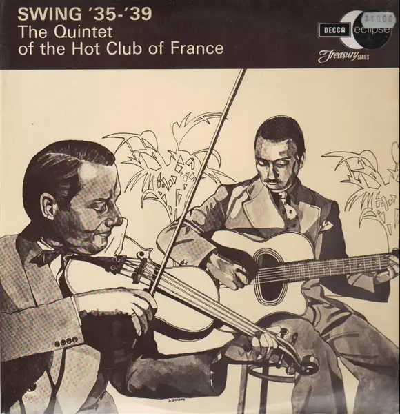 THE QUINTET OF THE HOT CLUB OF FRANCE - Swing '35-'39 - LP