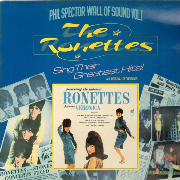 THE RONETTES - Phil Spector Wall Of Sound Vol. 1 - Disque 33T