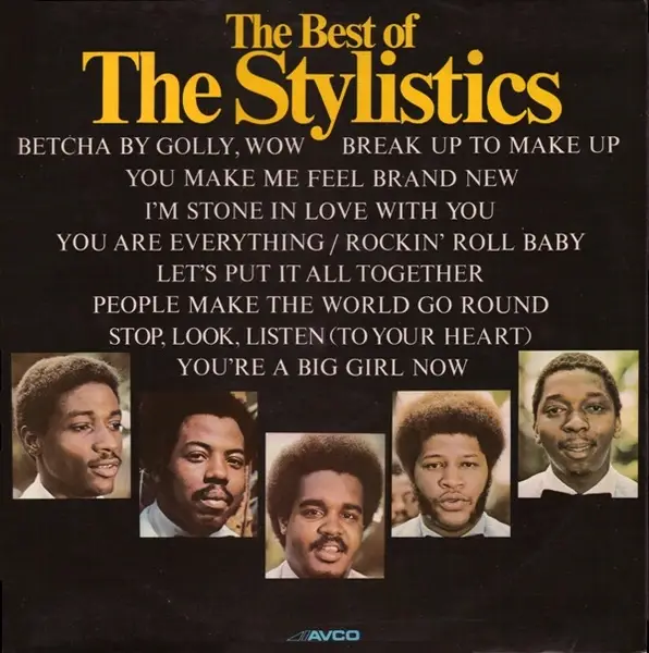 THE STYLISTICS - The Best Of The Stylistics - Disque 33T