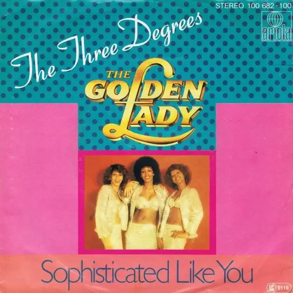 THE THREE DEGREES - The Golden Lady - Disque 45T x 1