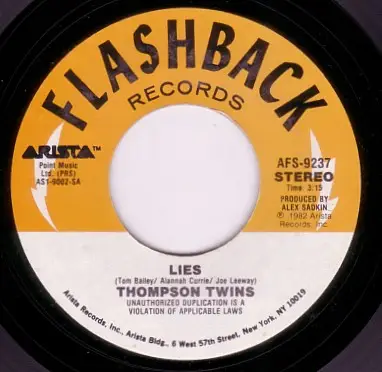 Thompson Twins Lies
