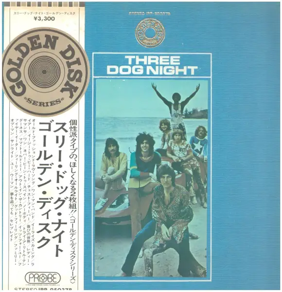 THREE DOG NIGHT - Three Dog Night Golden Disc (GATEFOLD + OBI + BOOKLETS) - Disque 33T x 2