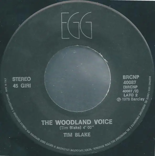 TIM BLAKE - Generator Laserbeam (NO COVER) - Disque 45T x 1