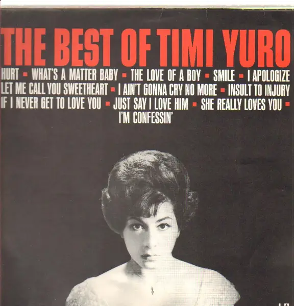 TIMI YURO - The Best Of Timi Yuro - Disque 33T