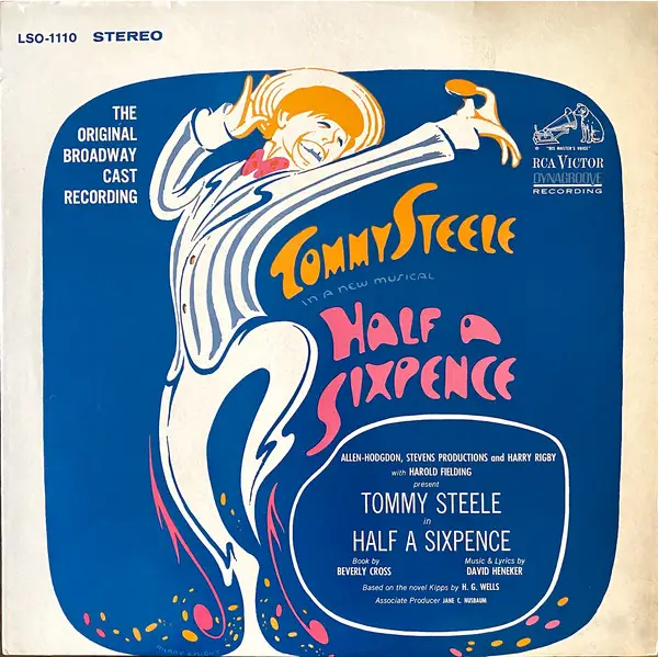 TOMMY STEELE - Half A Sixpence - The Original Broadway Cast Recording - LP