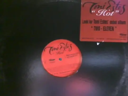TONI ESTES - Hot - Disque Maxi 45T
