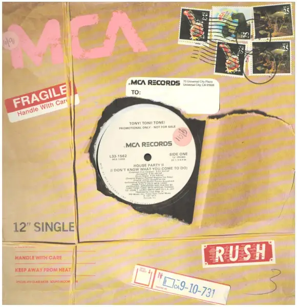 TONY! TONI! TONE!, TONY! TONI! TONÉ! - House Party II (I Don't Know What You Come To Do) - Disque Maxi x 1