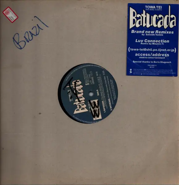 TOWA TEI FEAT. BEBEL GILBERTO - Batucada - Disque Maxi x 1