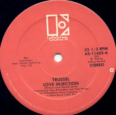 TRUSSEL - Love Injection - Disque Maxi 45T