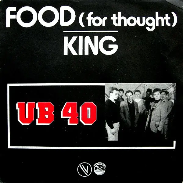 UB40 - Food (For Thought) / King - Disque 45T x 1