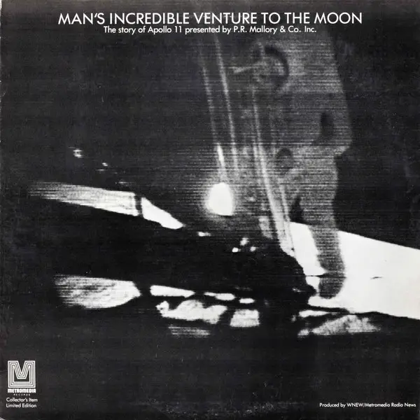 UNKNOWN ARTIST - Man's Incredible Venture To The Moon - LP
