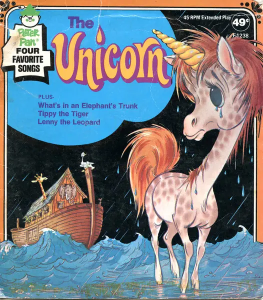 KINDER-HÖRSPIEL - The Unicorn - 7inch x 1