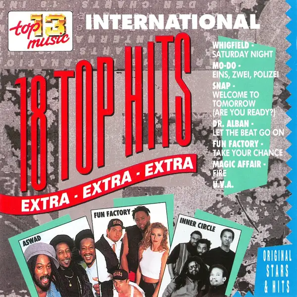 WHIGFIELD, MO-DO, SNAP - 18 Top Hits International Extra - CD