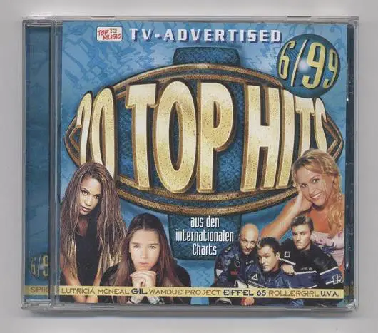 EIFFEL 65 / ANN LEE / WAMDUE PROJECT / ETC - 20 Top Hits Aus Den Charts 6/99 - Disque CD