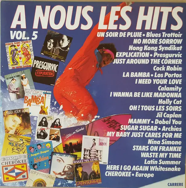 EUROPE, ARCHIES A.O. - À Nous Les Hits Vol. 5 - Disque 33T