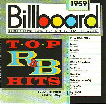 FATS DOMINO,LAVERN BAKER,JACKIE WILSON,LLOYD PRICE,U.A - Billboard Top R&B Hits - 1959 - CD