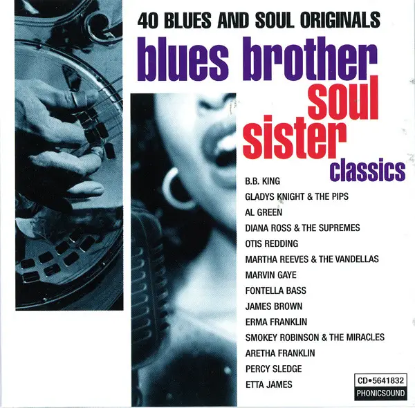 ETTA JAMES / MUDDY WATERS / JAMES BROWN A.O - Blues Brother Soul Sister Classics - CD x 2