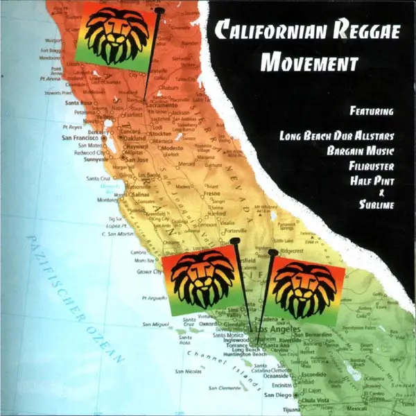 H.R, BARRINGTON LEVY, MAD PROFESSOR - Californian Reggae Movement - Disque CD