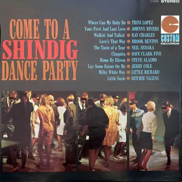 VARIOUS - Come To A Shindig Dance Party - Disque 33T