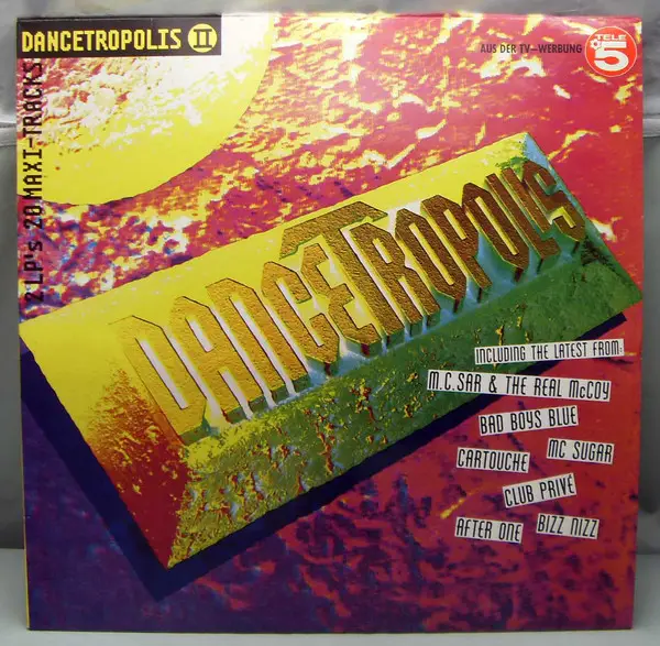 MC SUGAR, AFTER ONE, A.O. - Dancetropolis Vol. 2 - LP x 2