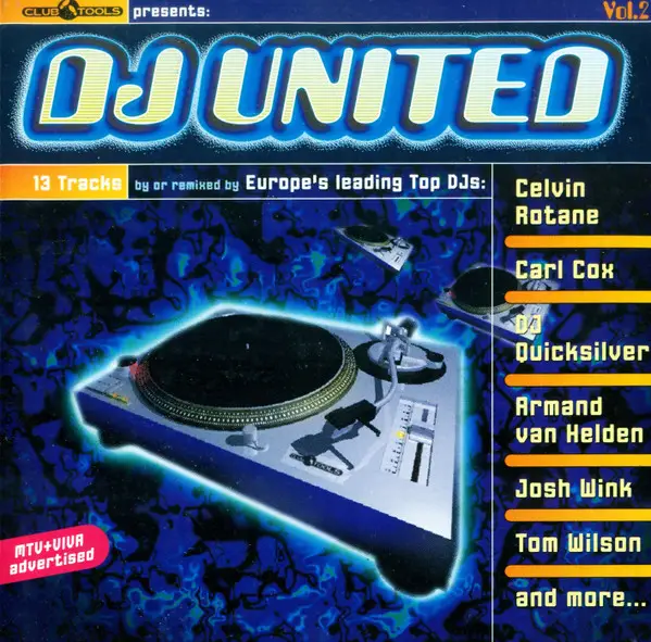 CARL COX, TOM WILSON, DJ QUICKSILVER A.O. - DJ United Vol. 2 - Disque CD