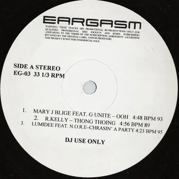 EARGASM - Compilation - 12 inch x 1