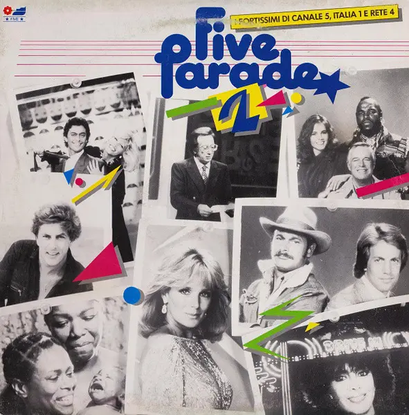 AMANDA LEAR / SYDNE ROME / ETC - Five Parade 2 - I Fortissimi Di Canale 5, Italia 1 E Rete 4 - LP