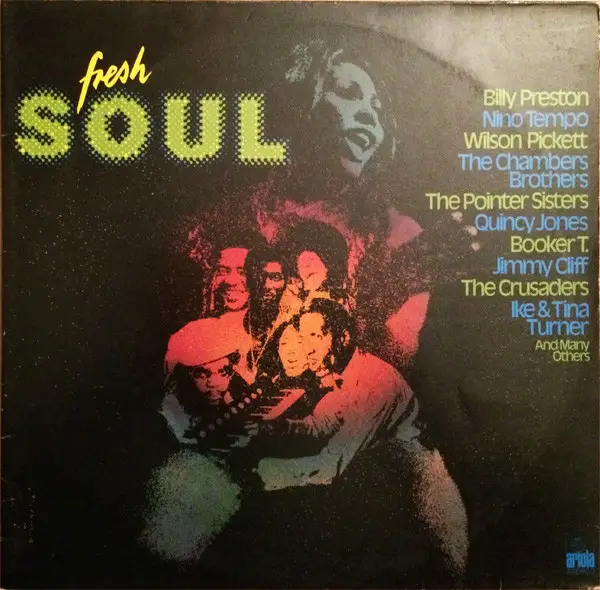 BILLY PRESTON, THE CHAMBERS BROTHERS, WILSON PICKETT A.O. - Fresh Soul - Disque 33T x 2