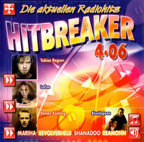 LIMAHL, DANIEL POWTER, LOU BEGA A.O. - Hitbreaker 406 - Disque CD x 2
