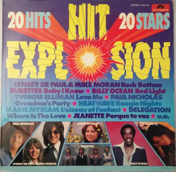 BILLY OCEAN, HEATWAVE, DELEGATION, FATBACK BAND A.O. - Hit Explosion - LP