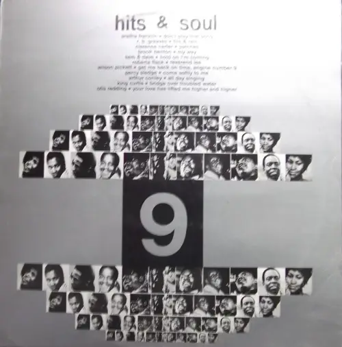ARETHA FRANKLIN, R.B. GREAVES, CLARENCE CARTER, ... - Hits & Soul 9 - Disque 33T