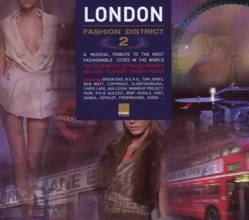 BRIAN ENO, MINT ROYALE - London Fashion District 2 (HARD BOX) - CD x 2