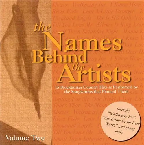 PAT ALGER, DAVE LOGGINS, GREG SWINT - Names Behind The Artists Vol. 2 - CD